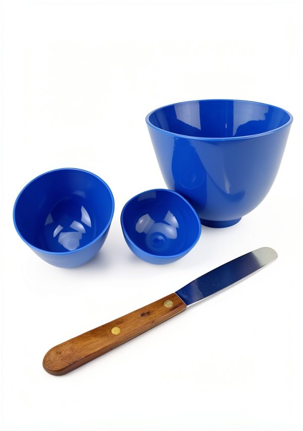 Dental Rubber Spatula by DenFactory Flexible Non Stick Elastic Tool-0