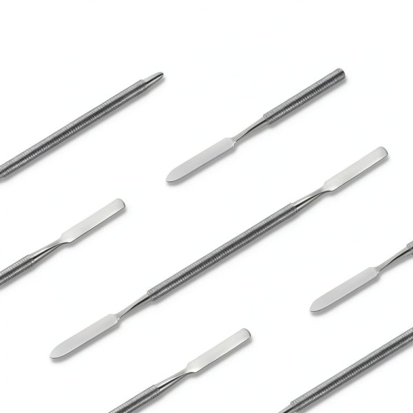 Annhua Dental Cement Mixing Spatula Double Ended Stainless Steel 304-4