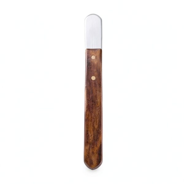 Annhua Dental Alginate Spatula Wooden Handle Stainless Steel Blade-4