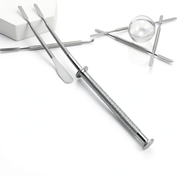 Annhua Dental Cement Mixing Spatula Double Ended Stainless Steel 304-3
