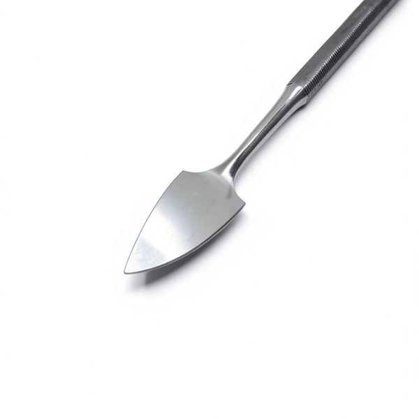 Dental Cement and Wax Spatula Cynamed 10‑Piece Steel Set with Grip-1