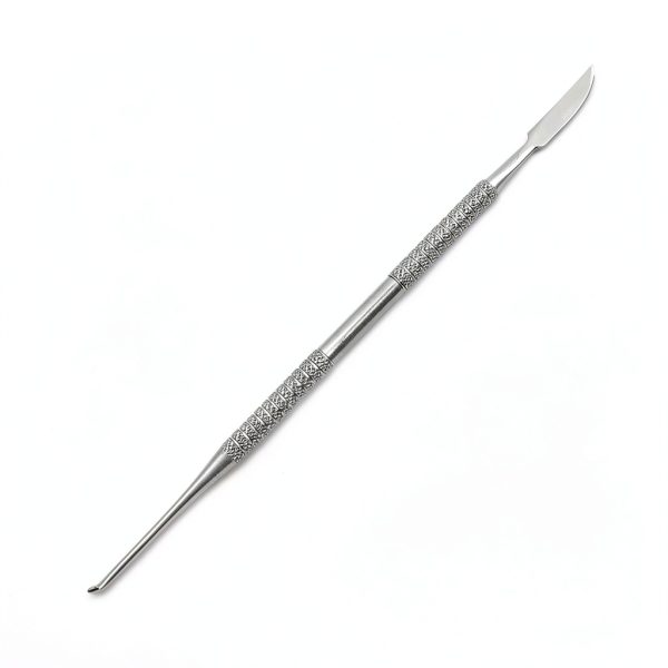 Dental Lecron Spatula Double Ended Wax Carver by OdontoMed2011 Steel-0