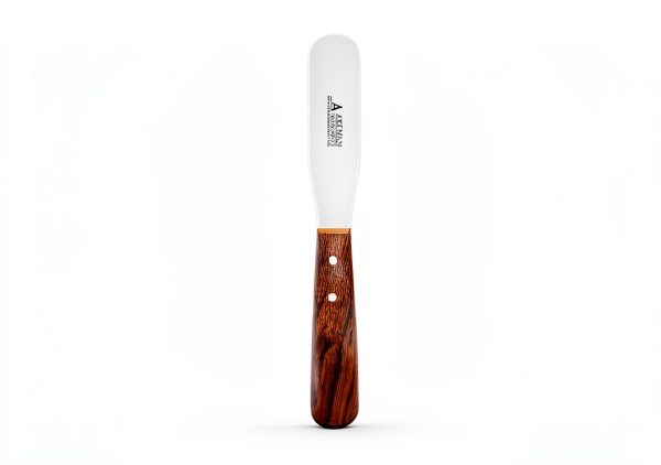 Dental Lab Spatula 8" Set of 3 - Artman Stainless Steel Wood Handle-6